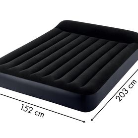Intex 64150ND Dvojlôžkový nafukovací matrac so zamatovým povrchom, s pumpou