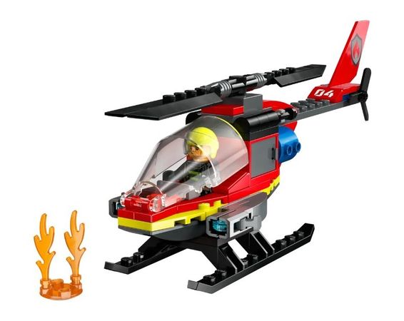 LEGO® City hasičský záchranársky vrtuľník (60411)